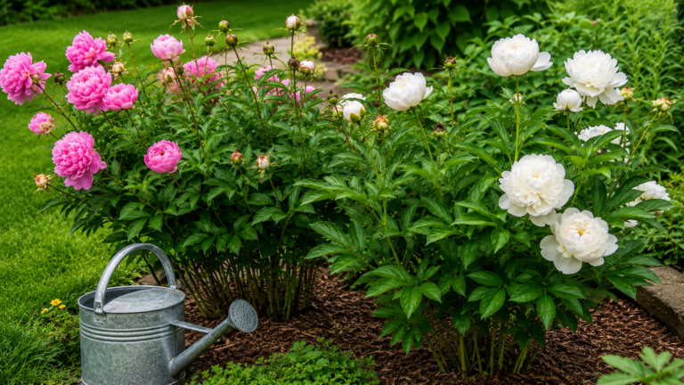 Pfingstrosen im Garten – einfache Pflegetipps für eine langanhaltende Blütenpracht
