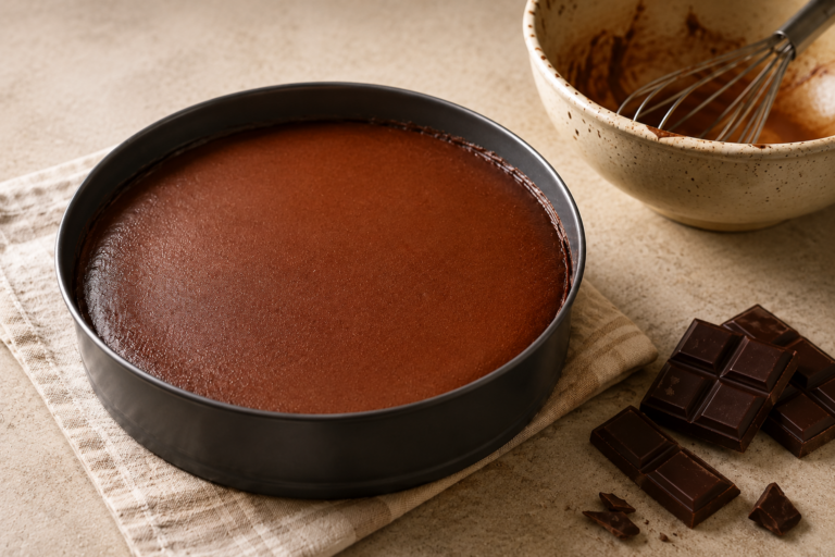 Schokoladenflan ohne Boden – ein cremiges Dessert, das ganz einfach gelingt